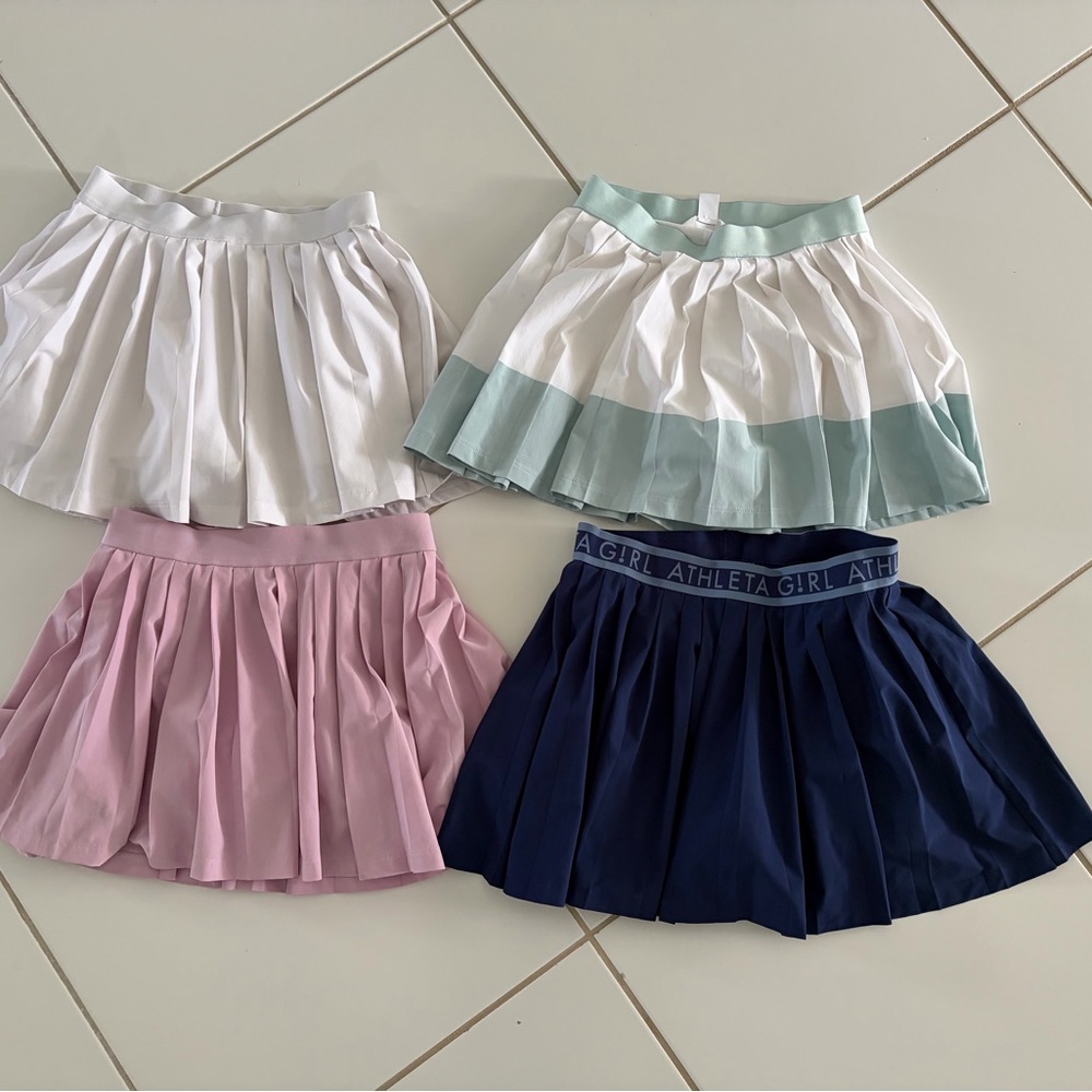 Athleta Girl skirts